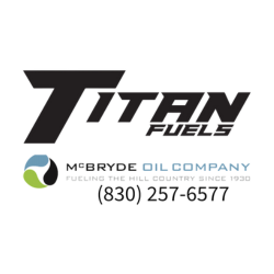 Titan Fuels Titan Fuels | Hill District Grandstand Sale Sponsor. Black logo.